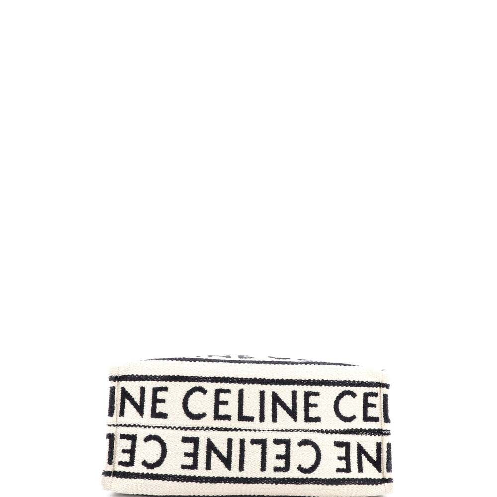 Celine Cabas Thais Tote Logo All Over #240289C15B - Picture 4 of 8